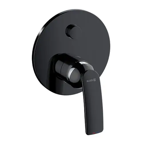 KLUDI BALANCE UP-Wafü-/Br.-EHM Push Set m. Funktionseinheit, für KLUDI SLIM.BOXX 88022, mattschwarz/chrom, 527598775, Artikel in Kategorie